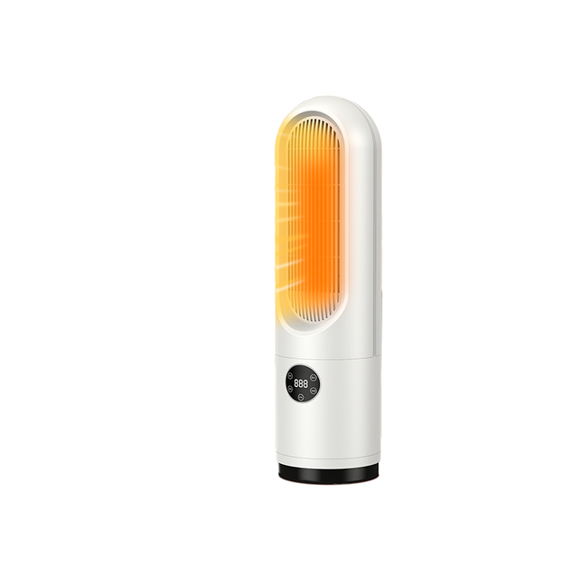 Portable Freestanding PTC Ceramic Electric Heater 1200W Fast Heating Overheat Protection Class Energy Efficiency EU Plug