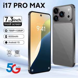 Smartphone Mobile <span class=keywords><strong>Pro</strong></span> Max 5G Neuf 1T Téléphone Intelligent Pas Cher pour I17 Téléphone Portable - Product Image 4