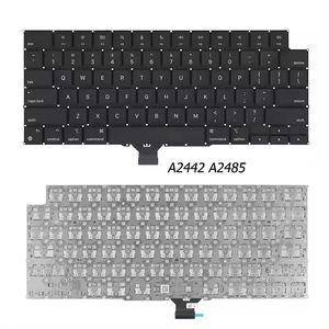 Teclado Nuevo de Fábrica al por Mayor para Macbook A2442 A2485, Diseño Estadounidense y Británico, Teclado Retroiluminado Integrado - Product Image 1