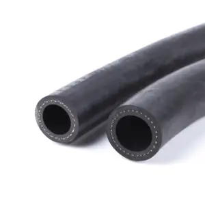 High-Pressure Black Rubber Hose Water And Gas Compatible