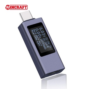 <span class=keywords><strong>Adaptateur</strong></span> WINCRAFT pour connecter un téléphone à un appareil Type-C, connecte un testeur de puissance sans fil Type-C, un multimètre numérique, boîtier en aluminium - Product Image 2