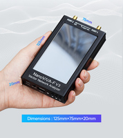 Analyseur de réseau vectoriel portable 1MHz-6GHz NanoVNA-F V3 Mise à niveau de l'analyseur d'antenne NanoVNA MF/LF/HF/VHF/UHF