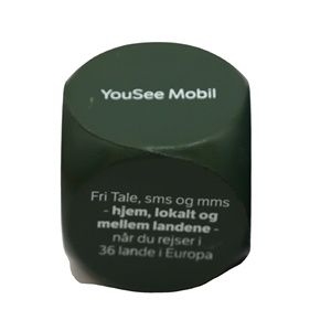 Customized PU Dice Stress <b>Ball</b> Personalized Decompression Foam <b>Squeeze</b> Toy with Logo Promotional Product - Product Image 1