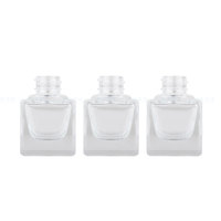 Prix de gros flacon pompe à sérum en verre flacon compte-gouttes en verre transparent pour huile essentielle d'arbre à thé