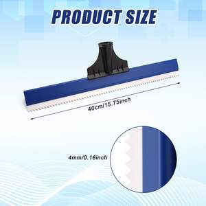 Escurridor de suelo epoxi LSY de 16 pulgadas con escurridor con muescas de dientes de 0,16 pulgadas adaptado a una variedad de materiales autonivelantes - Product Image 5