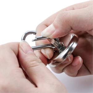 Magnete al Neodimio <span class=keywords><strong>per</strong></span> Sollevamento Pesante con Gancio Rotante, Rivestimento in Nichel, <span class=keywords><strong>per</strong></span> Magazzino e Movimentazione di Materiali - Product Image 2