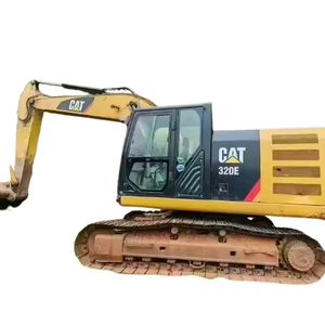 Pelle sur chenilles originale Caterpillar 320E d'occasion avec pompe à moteur et PLC-Vente de machines d'ingénierie à forte puissance à haut rendement - Product Image 1