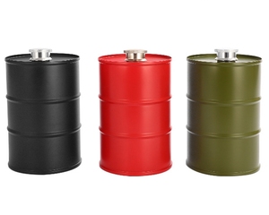 750ml du lịch ngoài trời xách tay Xăng sáng tạo Hip Flask công suất lớn thép không gỉ bia Thùng Rượu rượu chai nước - Product Image 1