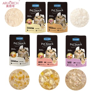 Pollo Cranberry Krill Cat Treat Pouch Soporte para el tracto urinario Rico <span class=keywords><strong>en</strong></span> antioxidantes Taurina High Protein Cat Snack Pouch - Product Image 2