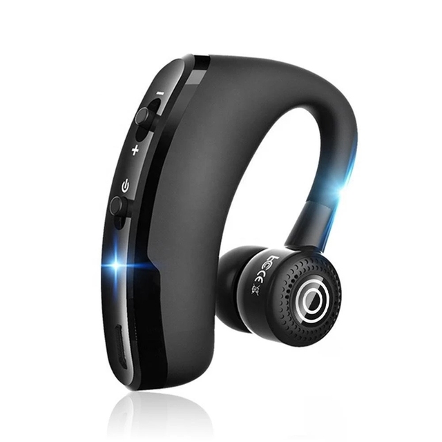 Silicone Single Ear Wearing Wireless Blue Tooth Headset for Business Driving Sports HIFI Ambient Noise Wireless Headphones