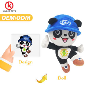 ألعاب حيوانات محشوة ناعمة مخصصة مصنوعة للعلامات التجارية المعروفة من لعبة قطيفة مخصصة - Product Image 6