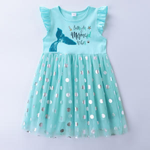 Venta al por mayor de ropa de fiesta para niños y niñas, tienda <span class=keywords><strong>en</strong></span> línea, vestidos cortos rectos, vestido informal para niñas - Product Image 2