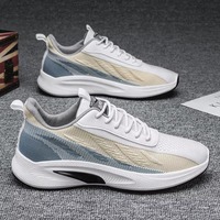 Chaussures de marche décontractées respirantes pour hommes, légères, en mesh, design sportif tendance, pour toutes les saisons, nouvelles chaussures pour hommes