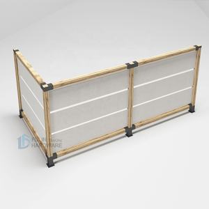 Kit gazebo et pavillon de <span class=keywords><strong>pergola</strong></span> d'extérieur avec support de poteau de menuiserie métallique <span class=keywords><strong>Connecteur</strong></span> de poutres en bois et support de <span class=keywords><strong>pergola</strong></span> de clôture - Product Image 5