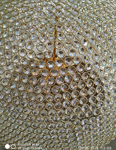 Lampadario moderno a <span class=keywords><strong>sfera</strong></span> da pranzo con luci a <span class=keywords><strong>sfera</strong></span> rotonda in cristallo - Product Image 3