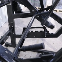 Machine à Squat Commerciale Robuste pour Exercices des Jambes, Équipement de Fitness et Musculation pour la Maison et la Salle de Sport