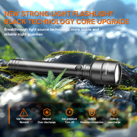 Linterna LED Recargable Impermeable Y16 de Alta Potencia, Antorcha de Mano de 20w, Luz de Antorcha LED con USB