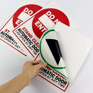 Custom Double Sided Vinyl UV Proof Waterproof Tear Resistant Removable <b>Window</b> Sticker <b>Decal</b> Outdoor CMYK/ Color - Product Image 5