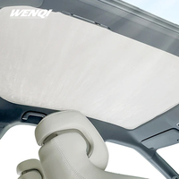 Pare-soleil rétractable compatible avec Tesla Model 3 2021-2025, panneau coulissant motorisé, protection solaire anti-chaleur avec télécommande