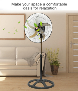 ยืนพัดลมผู้ผลิต18นิ้วมอเตอร์ที่มีประสิทธิภาพบ้านเชิงพาณิชย์ที่ดีที่สุดยืนฟรี360องศา5ใบมีดชั้นพัดลม - Product Image 5