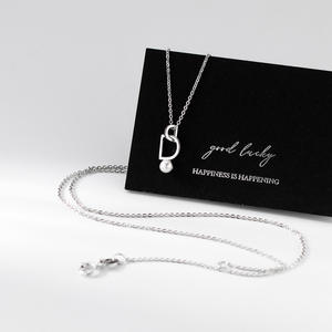 Collar de Perlas de Cereza con Incrustaciones de Diamantes Exquisitos en Plata S925, Estilo Ins, Adorno de Cuello Dulce y Fresco D9999 - Product Image 1