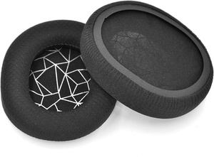 แผ่นรองหูอะไหล่หูฟัง <span class=keywords><strong>Arctis</strong></span> 1 3 5 <span class=keywords><strong>7</strong></span> 9 <span class=keywords><strong>Pro</strong></span> โฟมความหนาแน่นสูงช่วยแยกเสียงรบกวนระบายอากาศได้ดีหูผ้าคอตตอน - Product Image 4