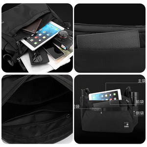 Nouveau style de sac bandoulière pour homme, sac messager tendance, sac décontracté pour étudiant, sac pour homme - Product Image 5