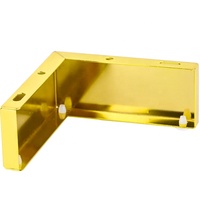 WINSTAR Möbel beine Moderne Luxus Chrom Seite Nachttisch Fuß Fuß Konsole Stahl Gold Metall Möbel Bett Schrank Sofa Beine