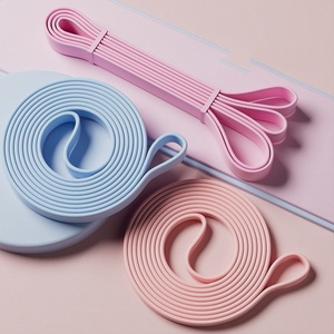 2026 Silicone Gym Fitness <b>Workout</b> Training Resistance <b>Bands</b> Home Yoga Sport Stretching Pilates Gym Equipment Pull-Ups Pilates - Product Image 3