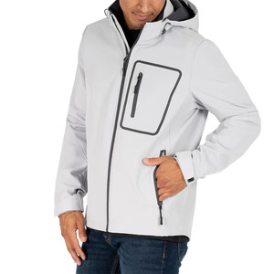 Achetez une veste softshell pour homme de qualité supérieure, fabriquée directement en usine, personnalisée, à capuche, écologique, pour la randonnée, dernière collection, imperméable - Product Image 6