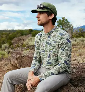 Fishing Shirt Quick Dry Long Sleeve Custom Design Your Own Performance Fishing Shirt With Hood
