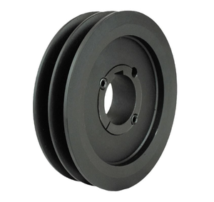 Puleggia per Cinghia Trapezoidale SPZ in Ghisa, Diametro Esterno 80 mm, 2 Scanalature, Bilanciamento Dinamico - Product Image 5