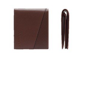 Litong Men's Trifold <b>Wallet</b> Light <b>Brown</b> Rfid Blocking Breathable Cowhide Leather Everyday Use - Product Image 5