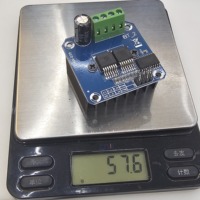 Module de commande de moteur de voiture intelligent haute puissance BTS7960 avec contrôle de limitation de courant 43A et refroidissement semi-conducteur
