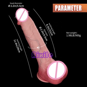 Dildo in Silicone per Stimolazione Vaginale e Anale, Giocattoli Sessuali per Adulti, Giochi per <span class=keywords><strong>Uomini</strong></span> e Donne, Plug Anale Gigante per Stimolazione Prostatica - Product Image 6