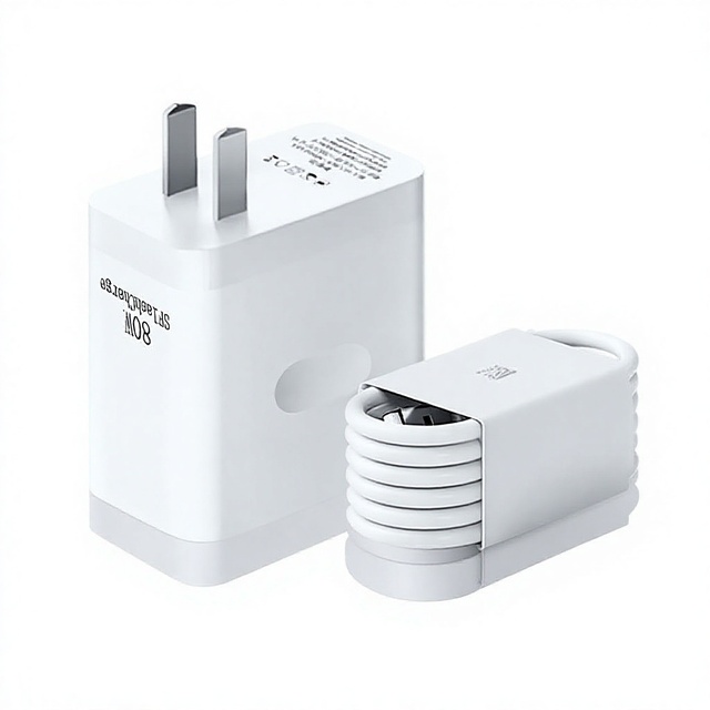 OPPO Reno15 Flash Charger with SuperVOOC Fast Charging 22.5W QC 3.0 PVC Material Compatible with Pro 14/13/12 Mobile Phone