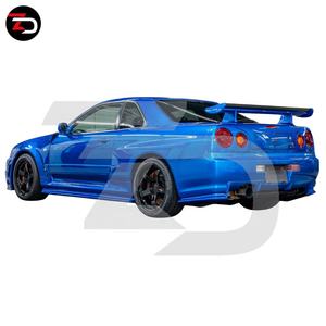 Kit de Carrocería Estilo <span class=keywords><strong>Z</strong></span> Tune para R34 <span class=keywords><strong>GTR</strong></span> de 2 Puertas con Parachoques Delantero, Parachoques Trasero, Guardabarros y Faldones Laterales - Product Image 4