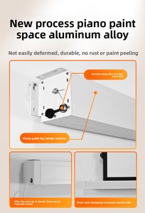 Pantalla de Proyección Eléctrica SCREEN GEMS de 72-150 Pulgadas 16:9, Oculta en el Techo, 4K/8K ALR, Ganancia de 2.5x, Aleación de Aluminio, Control Remoto Automático - Product Image 4