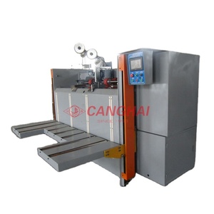 Semi-automatico scatola di cartone ondulato macchina di cucitura - Product Image 4