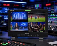 Moniteur de diffusion Lilliput Q15-8K 15,6 pouces 12G-SDI 3840x2160 4K natif, écran de production studio HDMI pour la production cinématographique