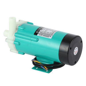 Pompe à entraînement magnétique haute température la plus vendue, tête en PP, pompe de circulation magnétique pour produits chimiques MP-20R 27/32 L/min, électrolyse - Product Image 1