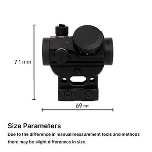 กล้องเล็งแบบ 3 จุด BANGBANG พร้อมระบบ Co-Witness Mount ความสูงต่ำ 20 มม. ปรับความสว่างได้ 11 ระดับ สำหรับการสังเกตการณ์กลางแจ้ง - Product Image 3