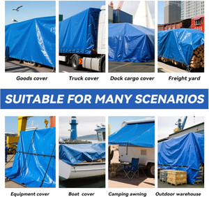 Bâche en PVC extra épaisse pour les chantiers de construction, les couvertures de camions et la protection des équipements extérieurs contre les intempéries - Product Image 6