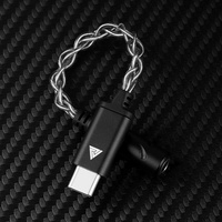 Adaptateur de décodage audio numérique portable QKZ-TC MAX HiFi haute résolution Type-C vers 3,5 mm, adaptateur audio pour écouteurs filaires