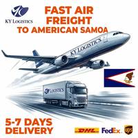 Agent de transit et de logistique expert pour AmSamoa – Service de transport aérien et maritime Chine-AmSamoa, porte-à-porte DDP mondial
