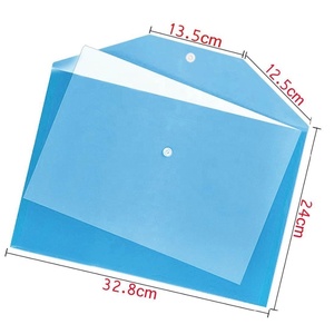 Hot Promotional Custom logo Printed Document Envelope File Folder Plastic <strong>Wallets</strong> <strong>A4</strong> - Product Image 2