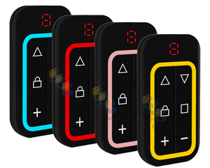 8 trong <span class=keywords><strong>1</strong></span> Clone điều khiển từ xa đa tần số cán mã 290-915MHz có thu phí Type-C nhanh ABS Vật liệu mặt đối mặt cho cửa nhà để xe - Product Image 2