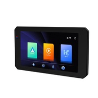 Caméra de tableau de bord pour moto 5 pouces, ultra-mince, étanche, avec projection sans fil CarPlay pour téléphone portable, modèle transfrontalier à succès