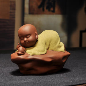 <span class=keywords><strong>ตุ๊กตา</strong></span>รูปพระเล็กๆทรายสีม่วงสไตล์<span class=keywords><strong>จีน</strong></span>ทำมือเซรามิกรูปพระเล็กๆน้อยๆตกแต่งโต๊ะสร้างสรรค์ชาสัตว์เลี้ยงสัมผัสความรัก - Product Image 5