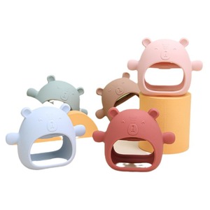 Baby Teething Toy Ball Food Grade Silicone For 0 To 24 Months Infants With Handle - Product Image 2